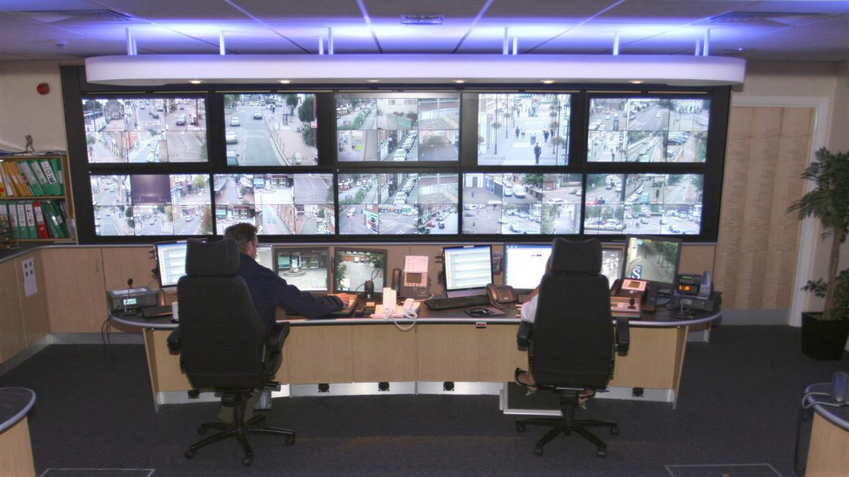 Government CCTV control room