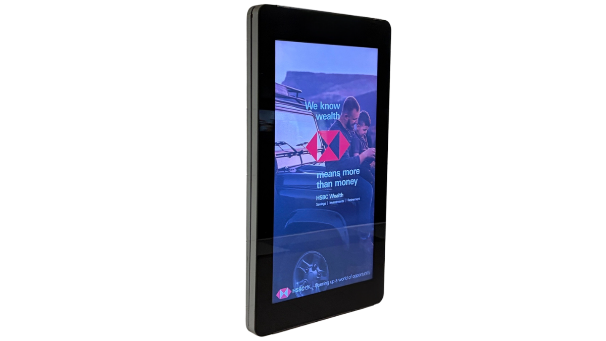 D6 digital 6-sheet display unit