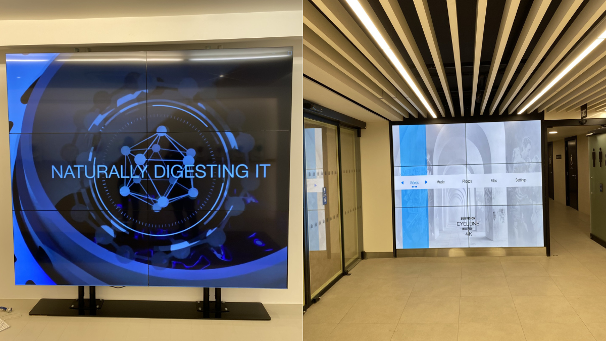 Retail OOH display environment