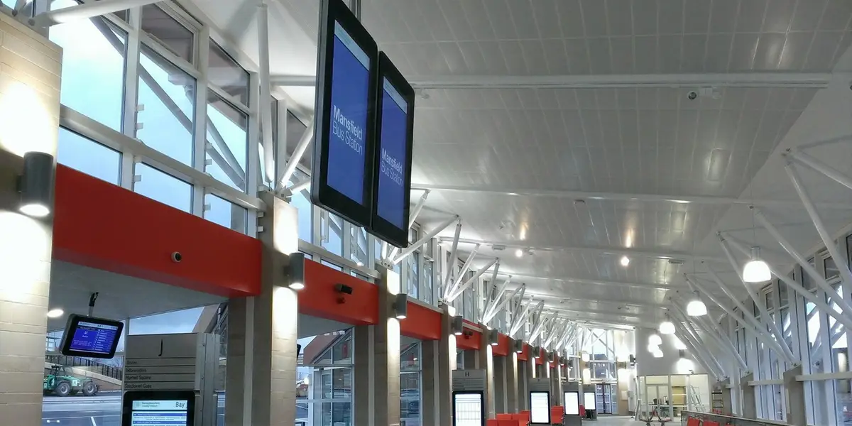 Passenger information display environment