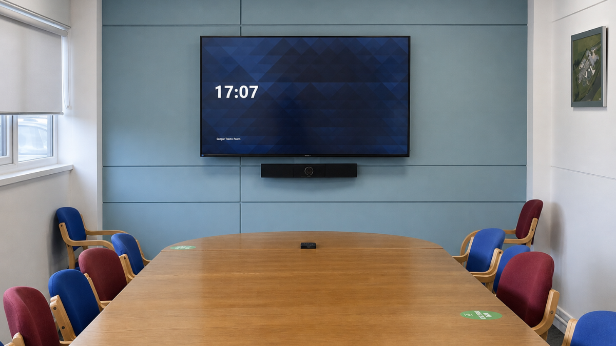 Conference room AV environment