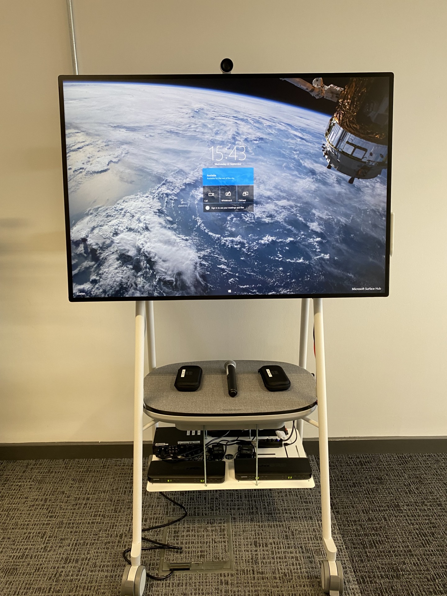 Interactive touch display in a collaboration environment