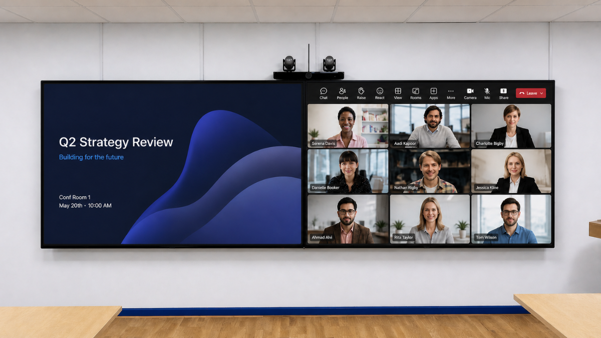 Video conferencing room system